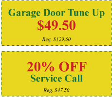 Garage Door Repair Specials - Austin